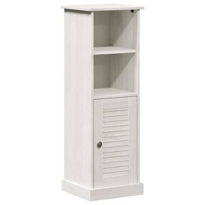 vidaXL Dulap de Baie cu raft VIGO Alb și Alb Antic 37 x 34 x 110 cm