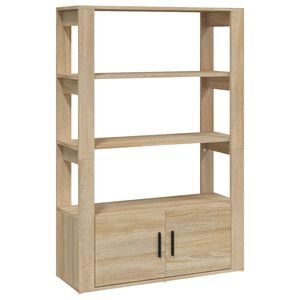 vidaXL Servantă, stejar sonoma, 80x30x119,5 cm, lemn compozit