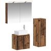 vidaXL Set de mobilier pentru baie 4 buc. Lemn vechi