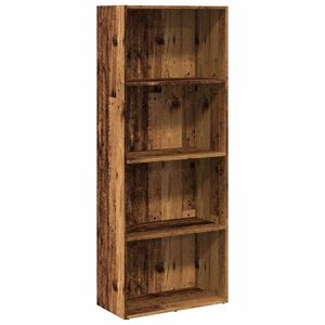 vidaXL Bibliotecă, lemn vechi, 60x30x152 cm, lemn prelucrat