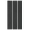vidaXL Folie pentru Bază de Piscină Ajustabil Negru 640 x 321 x 0,1 cm