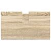 vidaXL Set dulap baie TULUM Stejar Sonoma 60 x 34 x 63 cm