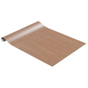 vidaXL Folie de mobilier autoadezivă, stejar deschis, 500x90 cm, PVC