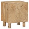 vidaXL Noptieră handmade Culoare exactă: Maro Teak 40 x 30 x 45 cm