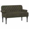vidaXL Canapea cu capitonaj butonat Verde Army 120 x 65 x 78 cm