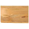 vidaXL Blat de masă contur organic 40x20x3,8 cm lemn masiv de mango