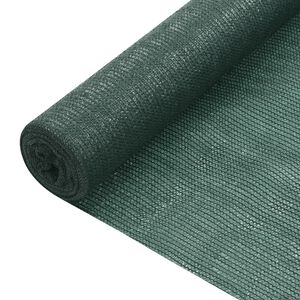 vidaXL Plasă protecție intimitate, verde, 1x50 m, HDPE, 75 g/m&sup2;