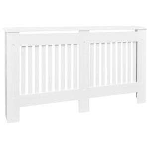 Mască de calorifer, dulap radiator, alb, 152 cm, lemn prelucrat