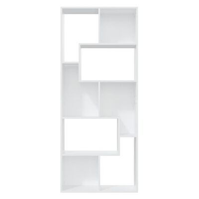 vidaXL Bibliotecă, alb, 67 x 24 x 161 cm, PAL