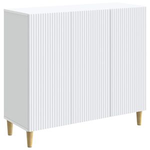 vidaXL Bufet Alb 89 x 34,5 x 80 cm Lemn prelucrat