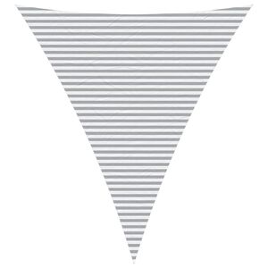 vidaXL P&acirc;nză de umbră Gri deschis și alb. 5 x 6 x 6 m