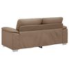vidaXL Canapea cu 2 locuri Cappuccino, 180x81x84 cm, piele ecologică