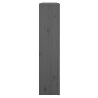 vidaXL Mască pentru calorifer, gri, 79,5x19x84 cm, lemn masiv de pin
