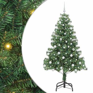 vidaXL Brad de Crăciun Verde 180 cm PVC