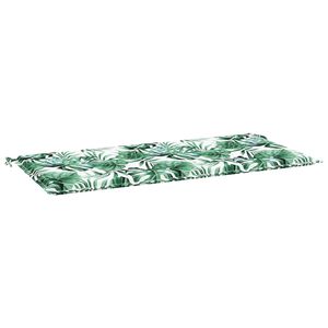 vidaXL Pat de scaun Material Oxford Model cu frunze 100 x 50 x 3 cm
