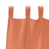 vidaXL Perdele Opaque cu Inel 2 pcs Terracota 245 x 140 cm Poliester