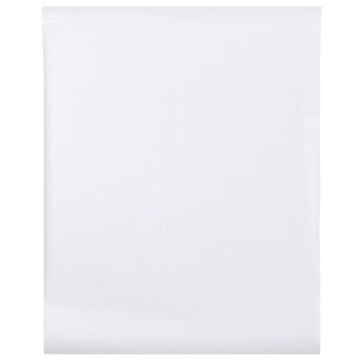 vidaXL Folie fereastră, mată, alb, 45x1000 cm, PVC