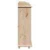 vidaXL Raft pentru vin natural 58 x 28 x 90 cm Lemn de pin masiv