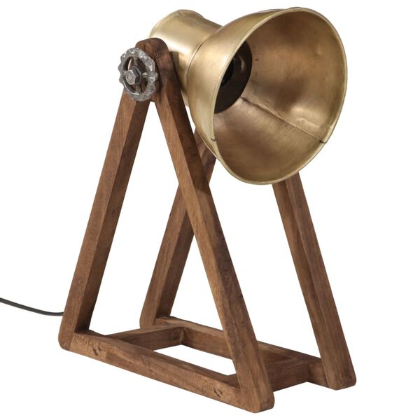 vidaXL Lampă de birou 25 W, alamă antichizată, 30x17x40 cm, E27