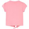 Tricou pentru copii, roz fosforescent, 116