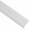 vidaXL Profile trepte formă L, 15 buc, argintiu, 100 cm, aluminiu