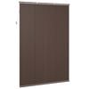 vidaXL Jaluzea venetiană Maro &Icirc;ntunecat cu Model 213 x 150 cm PVC
