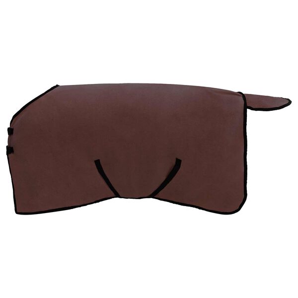 vidaXL Pătură pentru cai Maro &Icirc;ntunecat Complet Poliester