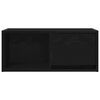 vidaXL Dulap TV Stejar negru 60x31x25,5 cm Lemn prelucrat