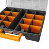 vidaXL Cutii sortare/separatoare detașabile,2 buc,360x250x85 mm PP