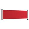 vidaXL Copertină laterală retractabilă de terasă, roșu, 80 x 300 cm