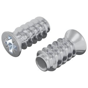 vidaXL Șurub 2 pcs Argintiu M6 x 12 mm Fier