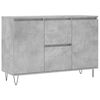 vidaXL Servantă, gri beton, 101,5x35x70 cm, lemn prelucrat