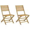 vidaXL Scaune pliante 2 buc 48,5x61,5x87 cm lemn masiv de salc&acirc;m
