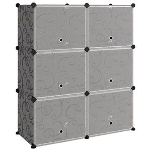 vidaXL Suport de pantofi, negru, 84,5x31x93,5 cm, PP