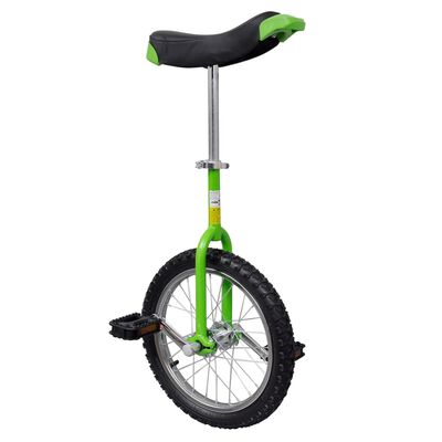 Monociclu verde reglabil 16 inci