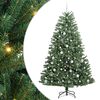 vidaXL Brad de Crăciun artificial cu ramuri articulare Verde 210 cm