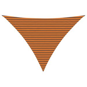 vidaXL P&acirc;nză de umbră Portocalie și maro 5 x 5 x 6 m