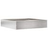 vidaXL Margine pentru gazon Argintiu 60 x 60 x 13 cm Oţel inoxidabil