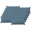 vidaXL Husă pentru pernă 12 buc. HEERLEN Albastru Jeans 40 x 80 cm