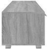 vidaXL Comodă TV, gri sonoma, 110x40x35 cm, lemn prelucrat