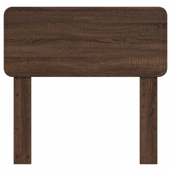 vidaXL Tăblie cap Stejar &icirc;nchis 75 cm Lemn compozit