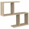 vidaXL Raft de perete Stejar Sonoma 60 x 12 x 50,5 cm Lemn prelucrat