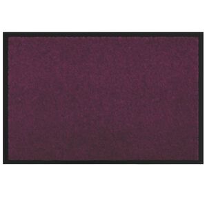 vidaXL Covoraș de intrare Bordo 60 x 40 x 1.2 cm Țesătură Teddy
