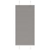 vidaXL Jaluzea plisată Antracit 65x100 cm Lățime țesătură 64,4 cm
