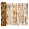 vidaXL Gard de Grădină Carbonizat 300 x 90 cm Stuf