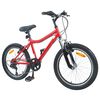 vidaXL Bicicletă pentru Copii 20 Inci 6-Speed pentru 6-11 ani Roșu