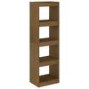 vidaXL Bibliotecă/Separator cameră, maro miere 40x30x135,5 cm lemn pin