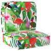 vidaXL Set de perne pentru palet Floral 2 pcs Jungla tropicală