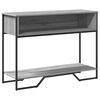 vidaXL Măsuță consolă, gri sonoma, 100x35x74,5 cm, lemn prelucrat