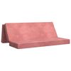 vidaXL Canapea Pat Pliabilă 180 x 67 x 45 cm Roz